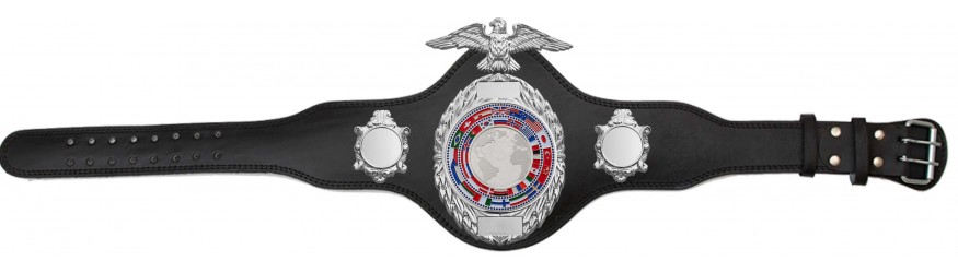 CHAMPIONSHIP BELT - PLT288/S/FLAGS - AVAILABLE IN 4 COLOURS